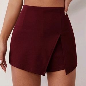 Split Front Skort.